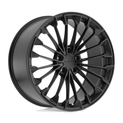Victor Equipment WURTTEMBURG Matte Black W/ Gloss Black Face 22x10.5 +22 5X112 66.56