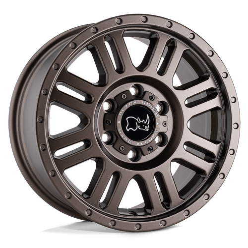Black Rhino Hard Alloys YELLOWSTONE Matte Bronze 18x8 +48 5X160 65.1