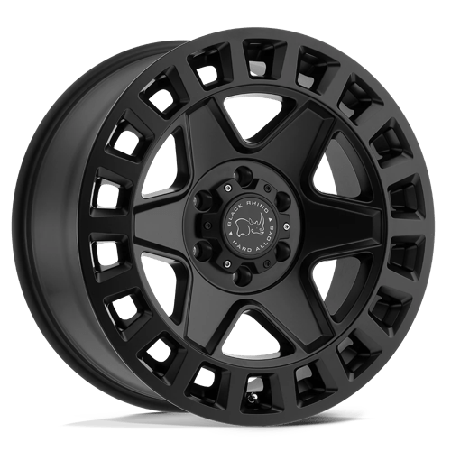Black Rhino Hard Alloys YORK Matte Black 17x9 -12 5X127 71.6