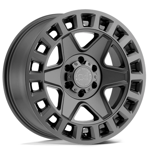 Black Rhino Hard Alloys YORK Matte Gunmetal 20x9 -12 6X139.7 112.1