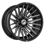 XF OFFROAD XF-234 Gloss Black Milled 22x12 -44 6x135/6x139.7 106.4