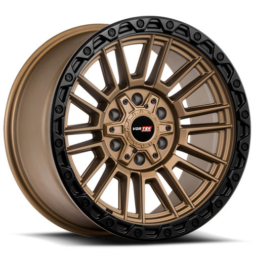 VORTEK VRT-604 Matte Bronze Black Bead Ring 18x9 +0 8x165.1/8x170 125.1