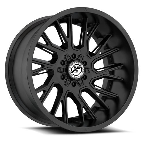 XF OFFROAD XF-230 Satin Black 20x9 +12 8x165.1/8x170 125.2