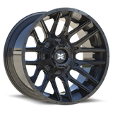 TWISTED OFF-ROAD TW3 Gloss Black 20x10 -18 8x165.1/8x180 0