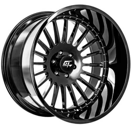 GT OFFROAD STRIKE Gloss Black 24x12 -44 8x180 125.2