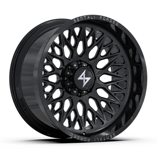 SENTALI FORGED SF-6 Gloss Black 24x14 -76 8x180 124.3