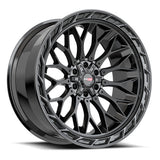 VORTEK VRP-503 Gloss Black 20x9 +0 5x139.7/5x150 110.3