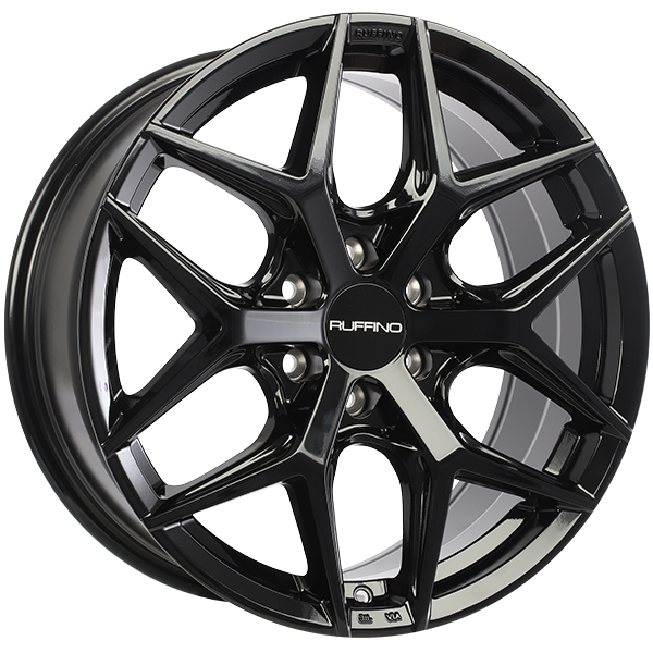 Ruffino DEMON Gloss Black 17x8.0 +35 6x120 67.1