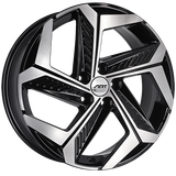 ART Replica REPLICA 222 Gloss Black - Machined Face 19x7.5 +50 5x114.3 67.1