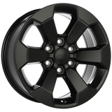 ART Replica REPLICA 167 Satin Black 18x8.0 +20 6x139.7 77.8