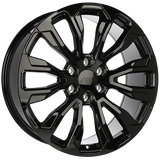 ART Replica REPLICA 271 Gloss Black 20x9.0 +27 6x139.7 77.8