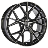 DAI Wheels A-SPEC Gloss Black - Machined Face 14x6.0 +35 4x100 73.1