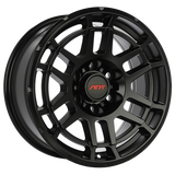 ART Replica REPLICA 283 Satin Black 17x8.0 +5 6x139.7 106.1