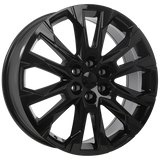 ART Replica REPLICA 306 Gloss Black 20x8.0 +35 6x132 74.5