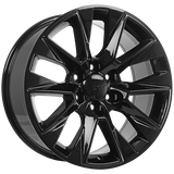ART Replica REPLICA 326 Gloss Black 20x9.0 +28 6x139.7 77.8