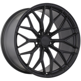 720 Form GTC-R Satin Black 20x8.5 +38 5x130 71.6