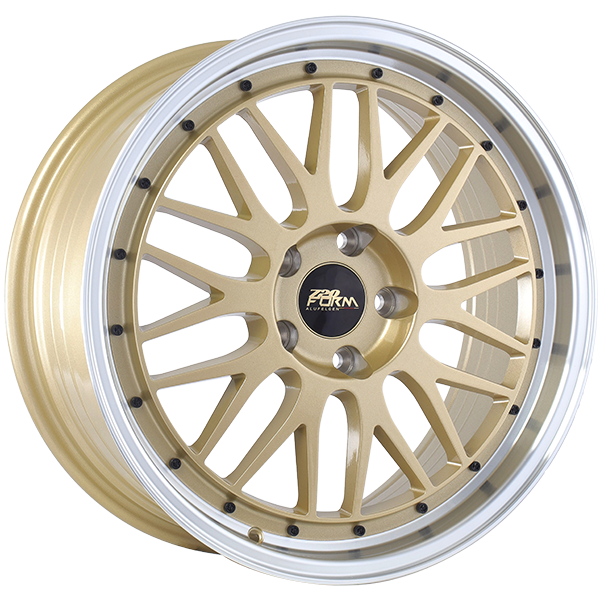 720 Form FF14 Gold - Machined Lip 17x7.5 +35 5x114.3 73.1