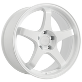 720 Form FF6 Satin White 18x8.5 +35 5x114.3 73.1