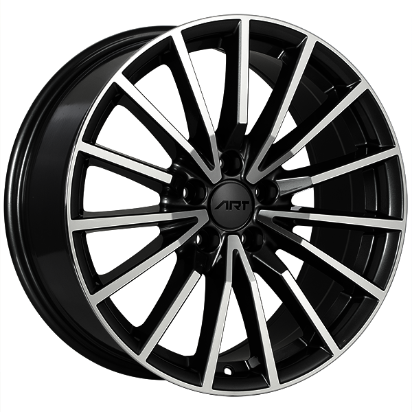 ART Replica REPLICA 128 Gloss Black - Machined Face 18x8.0 +40 5x112 57.1