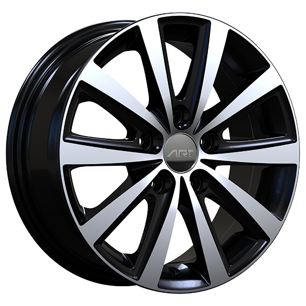ART Replica REPLICA 335 Gloss Black - Machined Face 15x6.0 +38 5x112 57.1