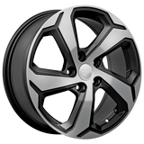 ART Replica REPLICA 343 Gloss Black - Machined Face 17x7.0 +35 5x114.3 60.1