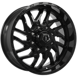 TIS Wheels 544 Gloss Black 20x9.0 +17 8x180 124.3