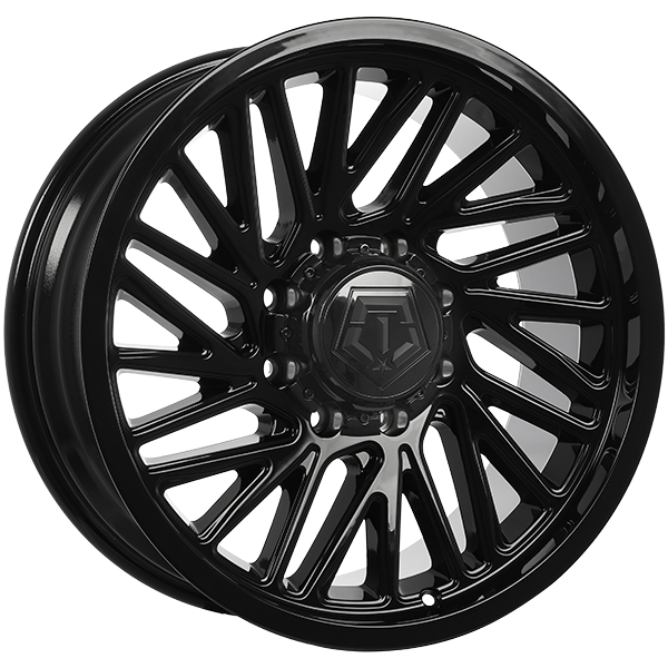 TIS Wheels 553 Gloss Black 22x10.0 -12 8x165.1 125.2