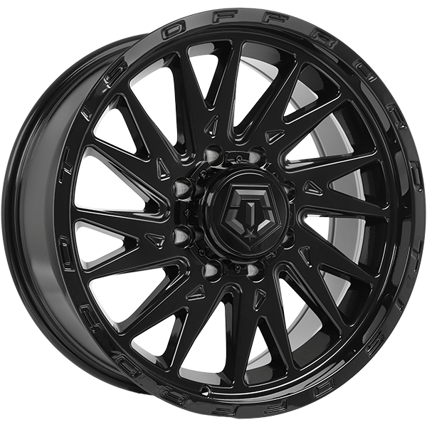 TIS Wheels 547 Gloss Black 24x12.0 -44 8x180 124.3