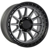 Ruffino HARD MOJAVE Satin Gray - Black Lip 17x8.5 -6 6x139.7 93.1