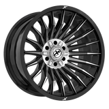 XF OFFROAD XF-231 Titanium Dark Tint 22x10 -18 6x135/6x139.7 106.4