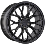 720 Form FF19 Gloss Black 19x8.5 +45 5x108 63.4