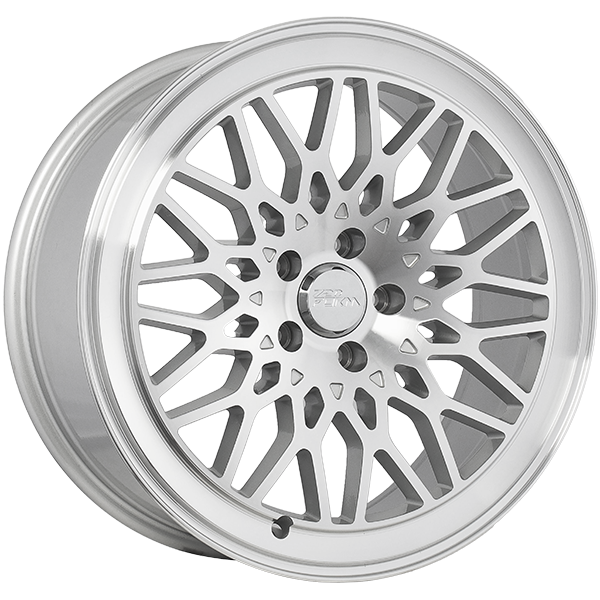 720 Form FF21 Silver - Machined Face 19x8.5 +36 5x112 66.6