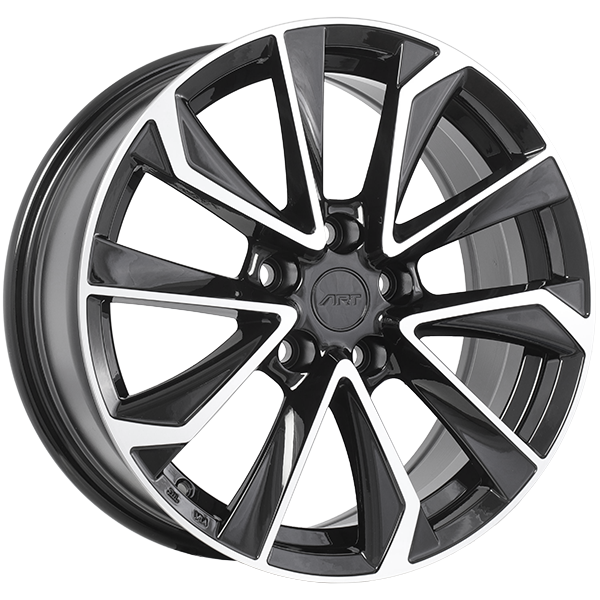 ART Replica REPLICA 179 Gloss Black - Machined Face 17x7.5 +35 5x114.3 60.1