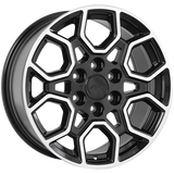 ART Replica REPLICA 266 Gloss Black - Machined Face 18x8.0 +35 6x135 87.1