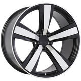 ART Replica REPLICA 379 Gloss Black - Machined Face 21x9.5 +26 5x112 66.5