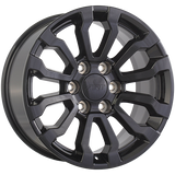 ART Replica REPLICA 386 Gloss Black 18x8.5 +26 6x139.7 77.8