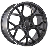 ART Replica REPLICA 395 Satin Black - Machined Lip 19x8.5 +35 5x112 66.6