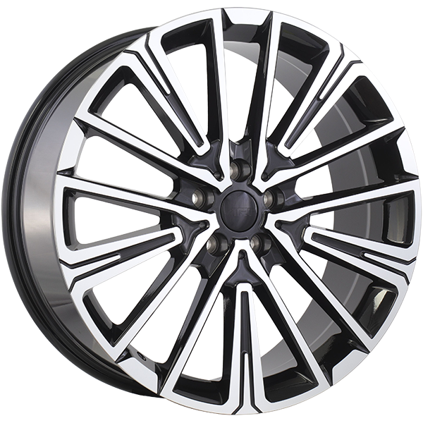 ART Replica REPLICA 397 Gloss Black - Machined Face 20x8.0 +45 5x112 66.6