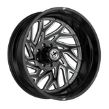 XF OFFROAD XF-229GBML-R Gloss Black Milled 24x8.25 -232 8x200 142