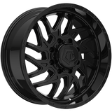 TIS Wheels 544 Gloss Black 22x12.0 -44 8x170 125.1