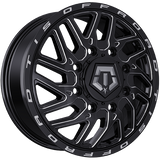 TIS Wheels 544 Gloss Black - Milled Edge 20x8.2 +127 8x165.1 121.7