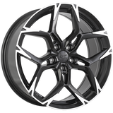 DAI Wheels RAZOR-X Gloss Black - Machined Face 19x8.0 +40 5x114.3 67.1