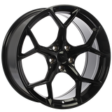 ART Replica REPLICA 318 Gloss Black 21x9.5 +25 5x112 66.5