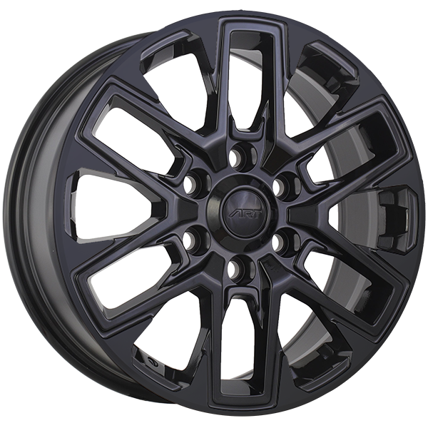 ART Replica REPLICA 409 Gloss Black 18x7.5 +45 6x139.7 93.1