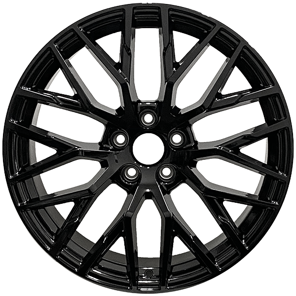 RAC Replica A20 Gloss Black 20x9.0 +30 5x112 66.5