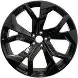 RAC Replica A21 Gloss Black 22x10.0 +20 5x112 66.5
