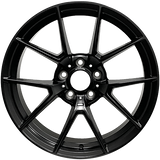 RAC Replica B03 Matt Black 18x8.0 +35 5x120 72.6