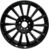 RAC Replica M04 Gloss Black 20x8.5 +35 5x112 66.6
