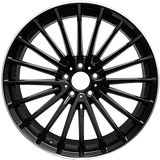 RAC Replica M19 Matt Black - Machined Lip 20x9.5 +45 5x112 66.6
