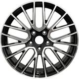 RAC Replica P09 Black - Machined Face 20x10.5 +64 5x130 71.6